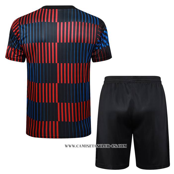 Chandal del Barcelona 2024 Manga Corta Azul - Pantalon Corto